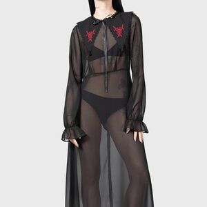 MISS THUMBERLINA MAXI DRESS KILLSTAR Large BNWT